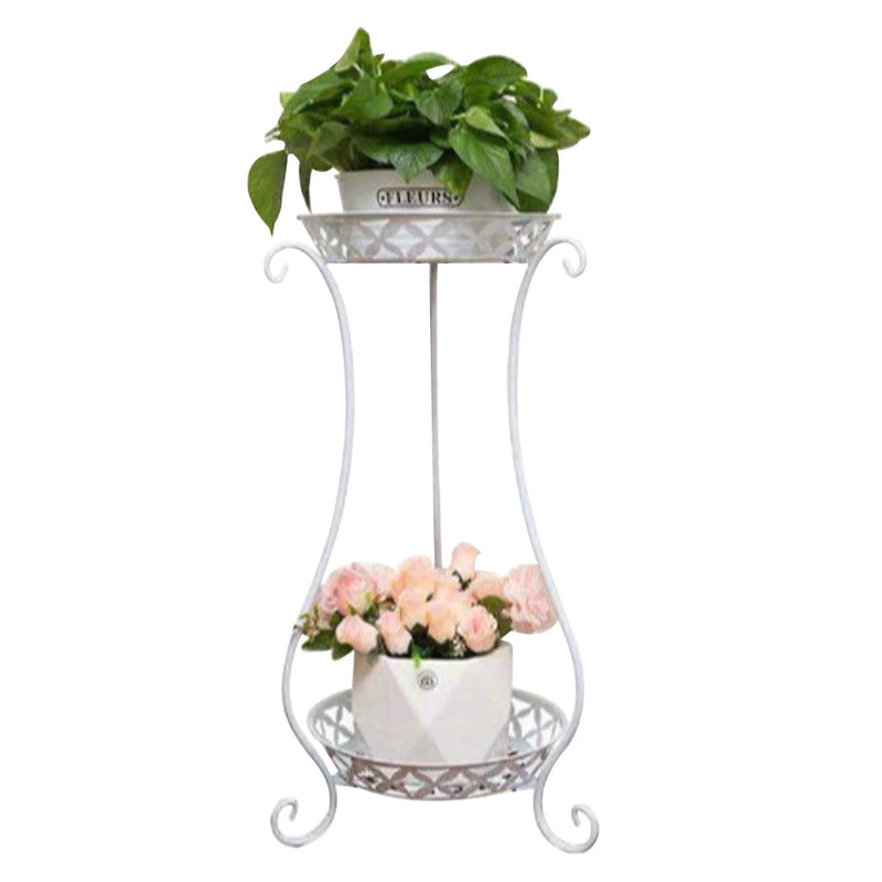 Breeins Decorative 2-Tier Metal Plant Stand