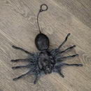2ft Battery Operated Ash Dropping Dangling Halloween Spider Animatronic Decoration