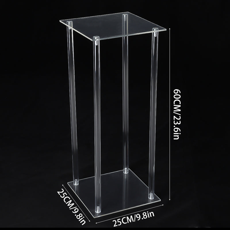 Breeins Modern Acrylic Centerpiece Flower Riser