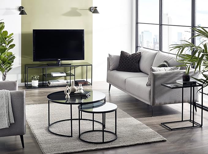 Chicago Tv Unit Smoked Glass