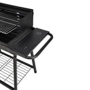 Outdoor Garden Charcoal Grill with Wheels