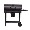 Portable Barrel Charcoal BBQ Grill