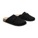 Close-Toe Slip-On Mules Black