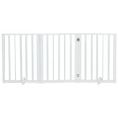 Kidkid Freestanding Wooden Pet Gate with Three Foldable Panels