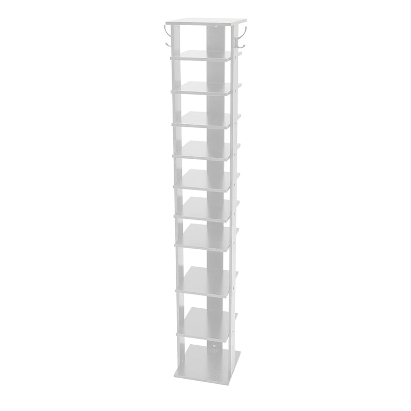 Lifeideas Contemporary 10-Tier Household Space Saving Shoe Rack