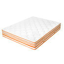 Livingandhome 11Inch Single Mattress Wavy Foam Pocket Spring Hybrid Mattress