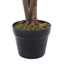 Breeins Artificial Flowers Plant in Pot for Home Decor Purple