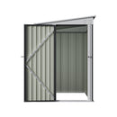 Breeins 4x6 FT Metal Pent Roof Garden Tool Storage Shed