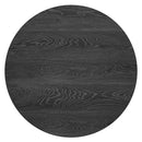 Livingandhome Small Round Coffee Table with 2 Tier