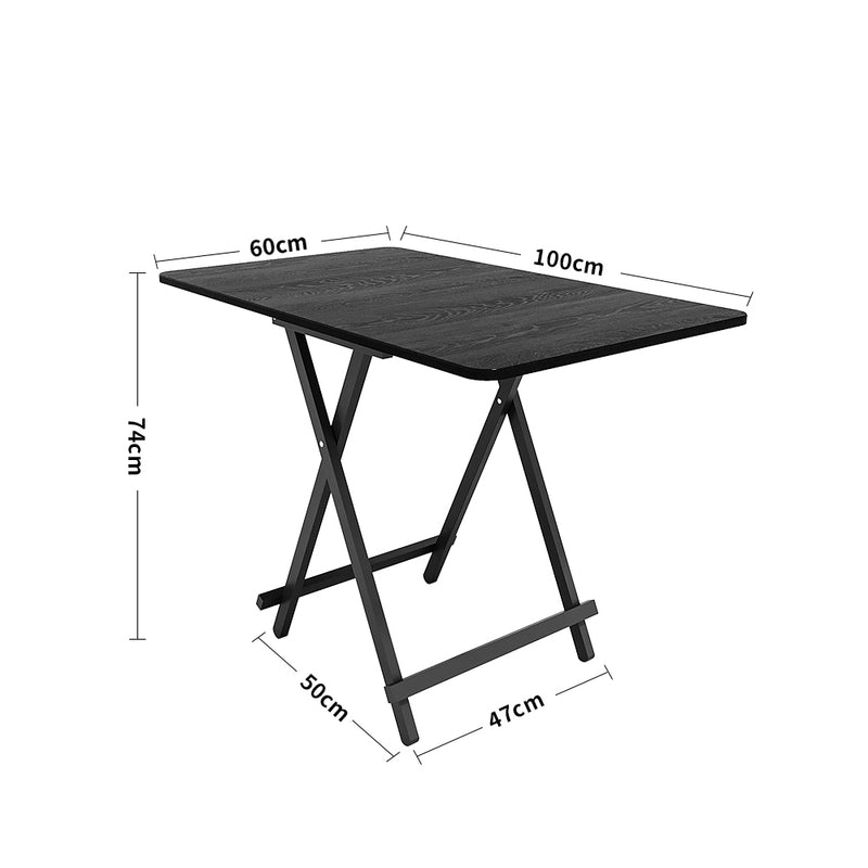 Livingandhome Folding Wooden Dining Table