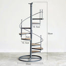 Lifeideas Vintage Tiered Metal Plant Shelf