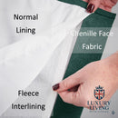Velvet Chenille Thermal Fleece Lined Single Pencil Pleat Taped Top Door Curtain