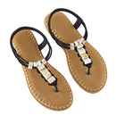 Pair of Casual Bohemian Flip-Flop Sandals