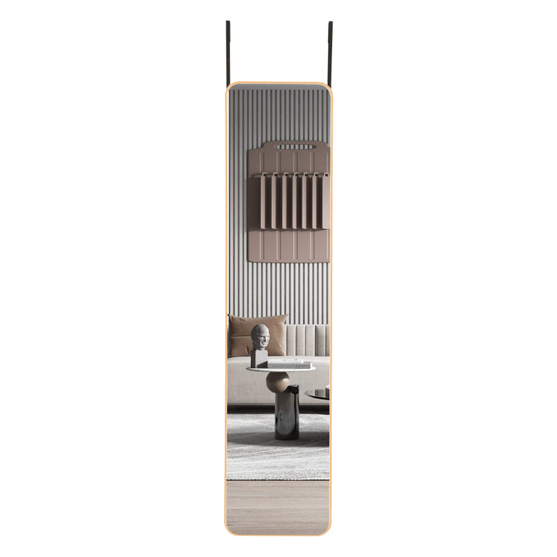 Livingandhome Full Length Mirror with Rounded Corners Door Hanging