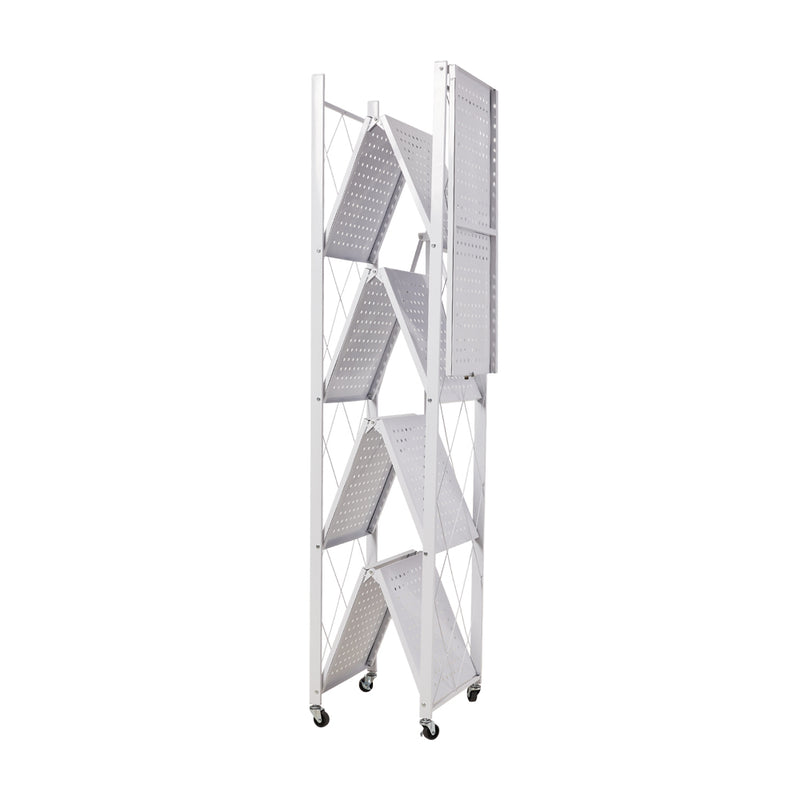 Livingandhome 5-Tier Freestanding Metal Storage Unit
