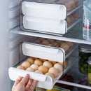 Lifeideas Double-layer Transparent Egg Storage Drawer Box
