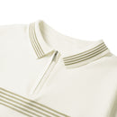 Turn-Down Short-Sleeve Polo Shirt