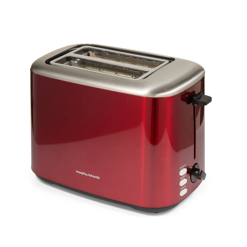 Metallic Red Toaster Morphy Richards Equip Morphy Metalic Red Kettle And Toaster Set