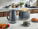 Morphy Richards Hive Grey Kettle and Toaster Set