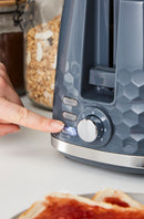 Morphy Richards Hive Grey Kettle and Toaster Set