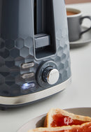 Morphy Richards Hive Grey Kettle and Toaster Set