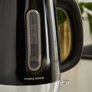 Morphy Richards Equip Morphy Black Kettle And Toaster Set