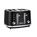 Morphy Richards Vector Black Kettle and Toaster Set