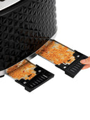 Morphy Richards Vector Black Kettle and Toaster Set