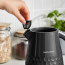 Morphy Richards Hive Black Kettle and Toaster Set