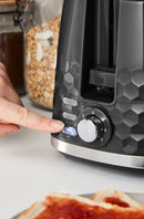 Morphy Richards Hive Black Kettle and Toaster Set