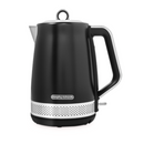 Morphy Richards Illumination Black Kettle and Toaster Set