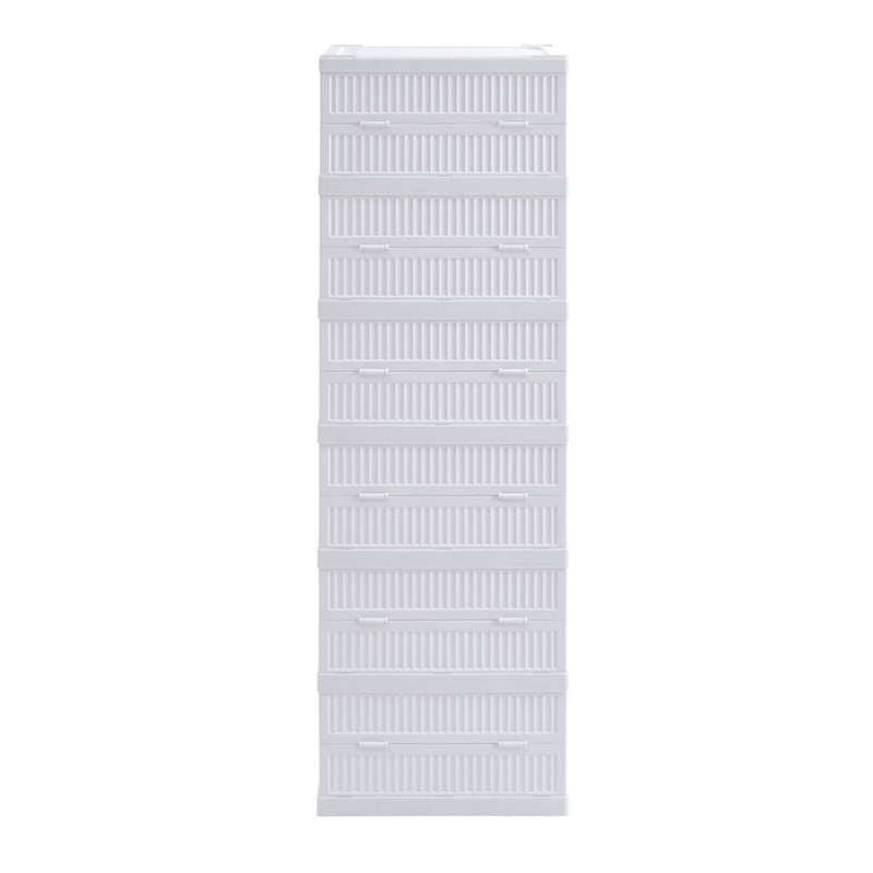 Cottonfy UK 6 Tier Foldable Shoe Storage Box Unit