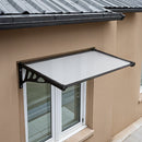Breeins Door Window Awning Canopy Rain Cover