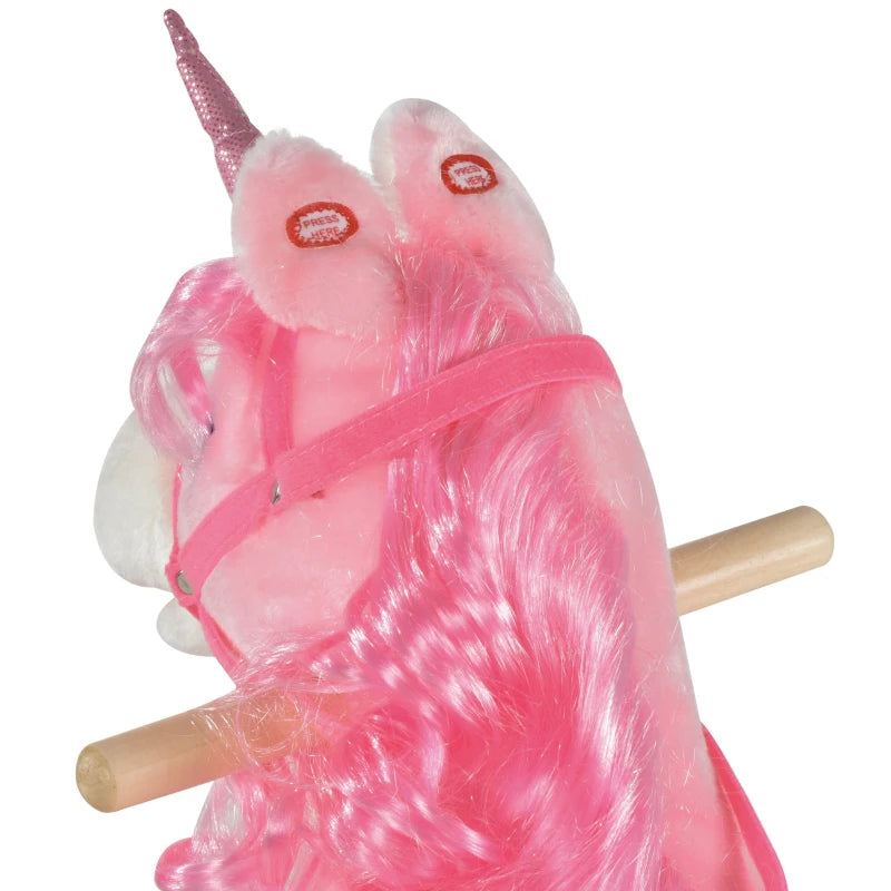 HOMCOM Children's Rocking Horse - Pink HOMCOM Children's Rocking Horse - Pink
