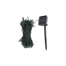 Lifeideas Set of 4 Solar-Powered Artificial Christmas Tree Decorations with String Light