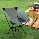 Breeins Portable Lightweight Folding Camping Chair Grey