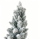 Lifeideas Flocked Christmas Tree with Sturdy X-Frame Stand