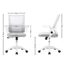 Livingandhome Modern Office Chair with Padded Seat and Mesh