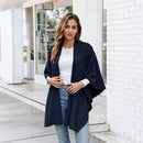 Elegant Cross Front Shawl Wrap