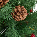 Lifeideas 2ft Small Christmas Tree with LED Lights