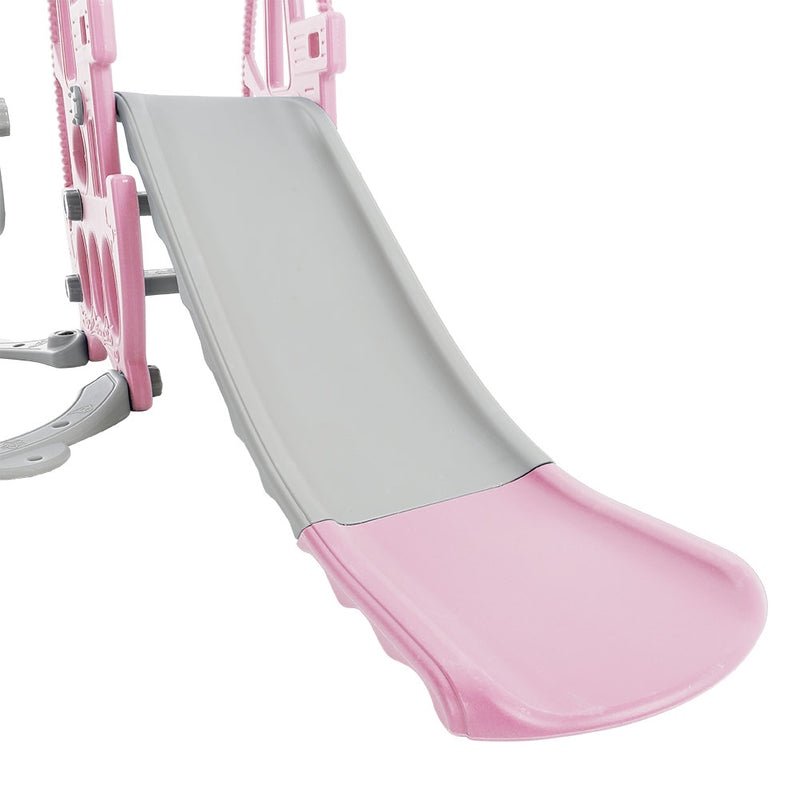 Livingandhome 3 in 1 Kids Swing and Slide Set Toddler Climber Playset
