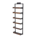Lifeideas Steel and Wood Over-the-Door Kitchen Pantry Organizer