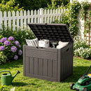 Breeins 126L PP Garden Storage Box With Combination Padlock