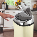 Morphy Richards Square Sensor Bin 50L  - Cream