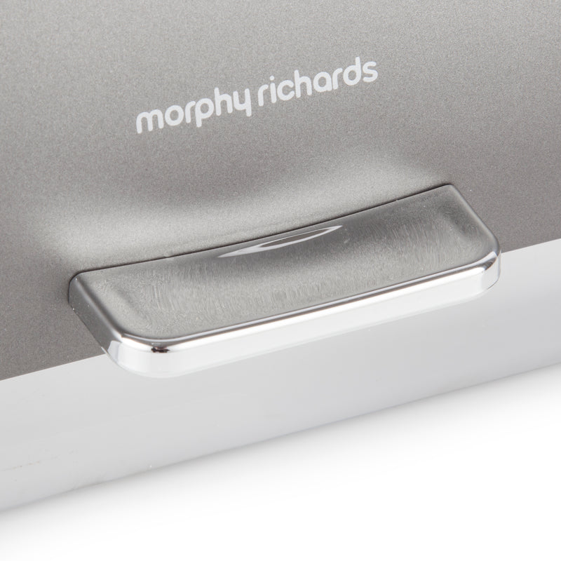 Morphy Richards Bread Bin Roll Top  - Titanium