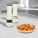 Morphy Richards Electronic Salt & Pepper Mill  - Cream