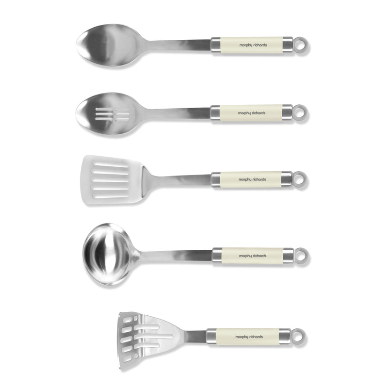 Morphy Richards 5 Piece Tool Set  - Cream
