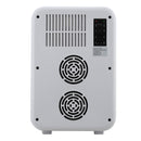 Livingandhome 16L Dual-Use Mini Refrigerator with Glass Door