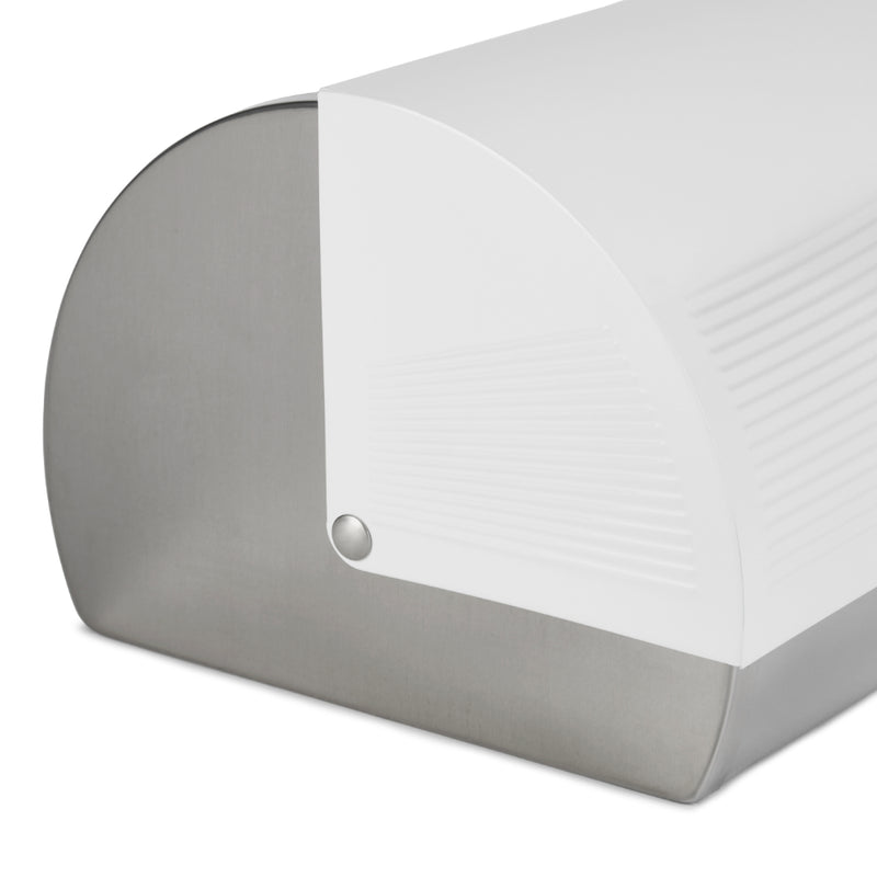 Morphy Richards Dune Roll Top Bread Bin  - White