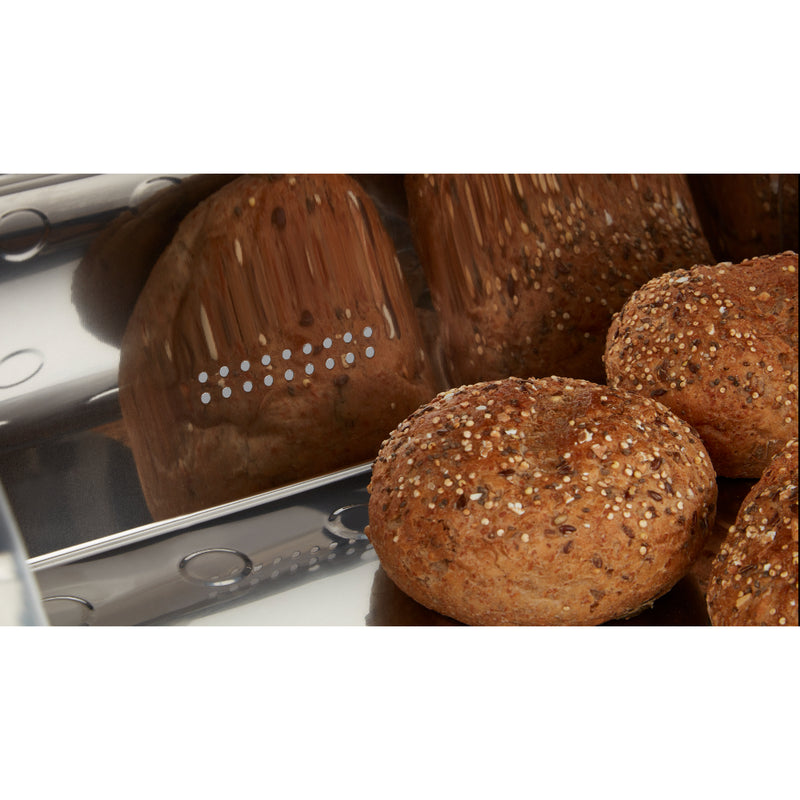 Morphy Richards Dune Roll Top Bread Bin  - White